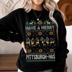 Have A Merry Pittsburgh Football Game Football Pittsburgh Steelers sweatshirt